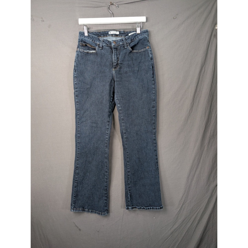 Lee Slender Secret Lower on the Waist Bootcut Jeans 10 Petite Blue